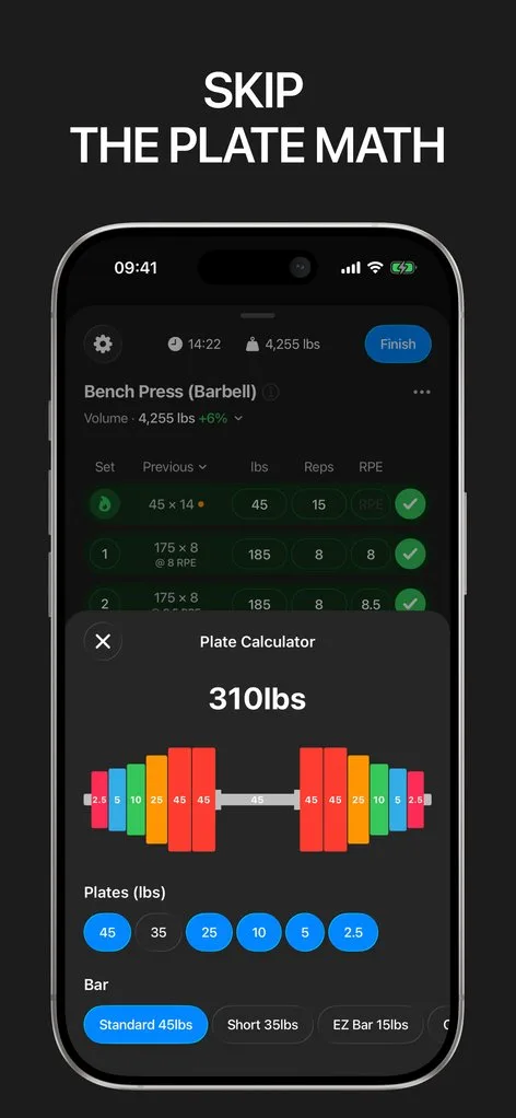 GRIPT plate calculator screenshot